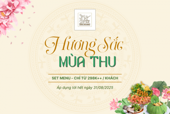 Menu Hương Sắc Mùa Thu