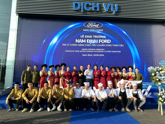 Nhà hàng Dong Son Drum đồng hành cùng Nam Định Ford trong tiệc khai trương!