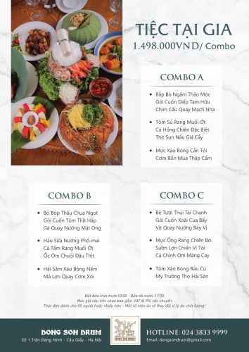 Set Tiệc Tại Gia