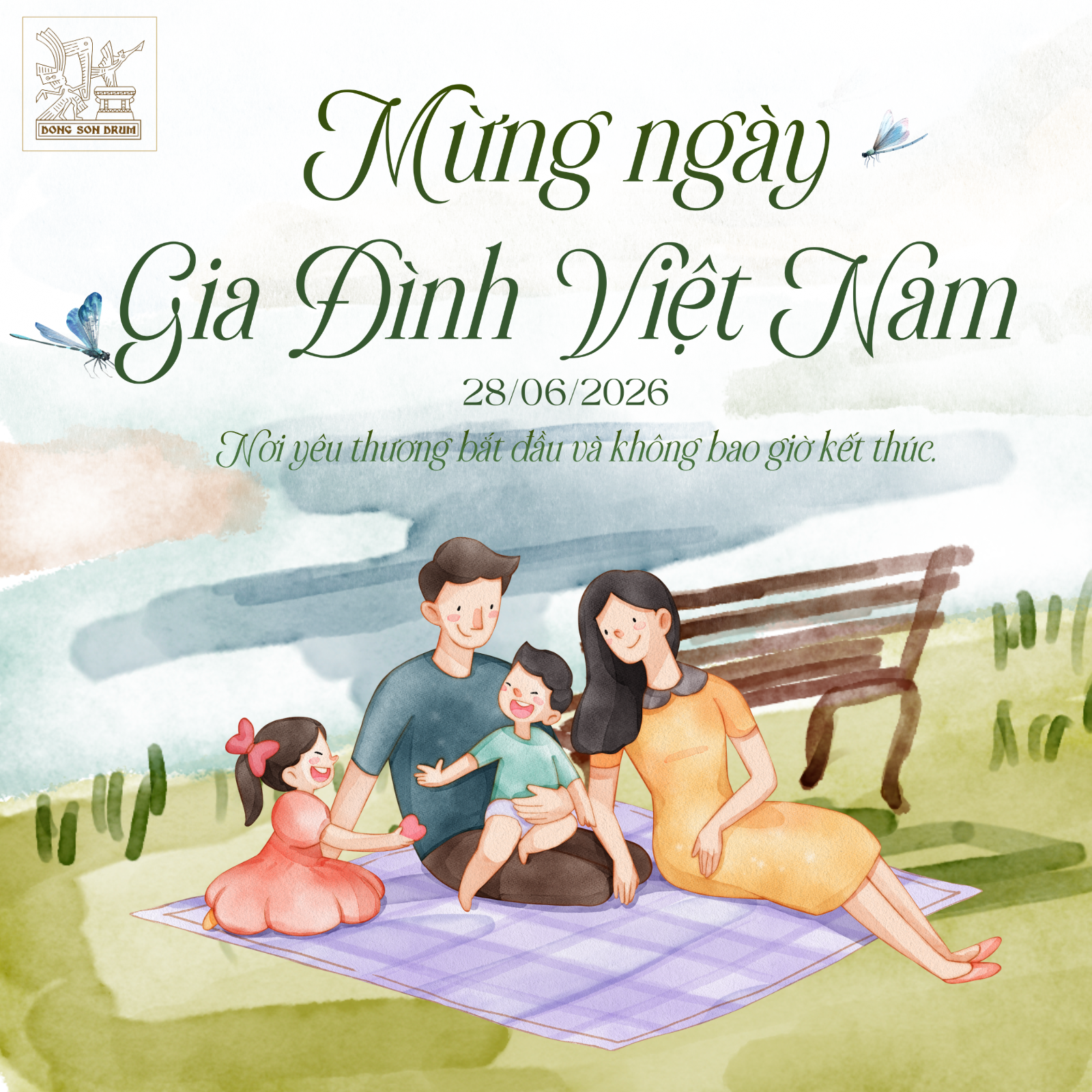 Ngày Gia đình Việt Nam 28/6 – Trân trọng yêu thương, gắn kết hạnh phúc cùng DONG SON DRUM